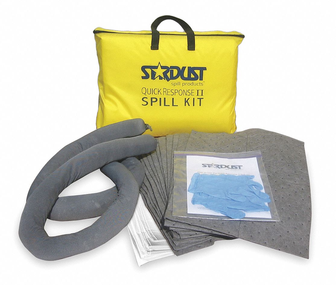 Stardust, 6 Gal Volume Absorbed Per Kit, (15) 16 In X 18 In Pads (2) 3 