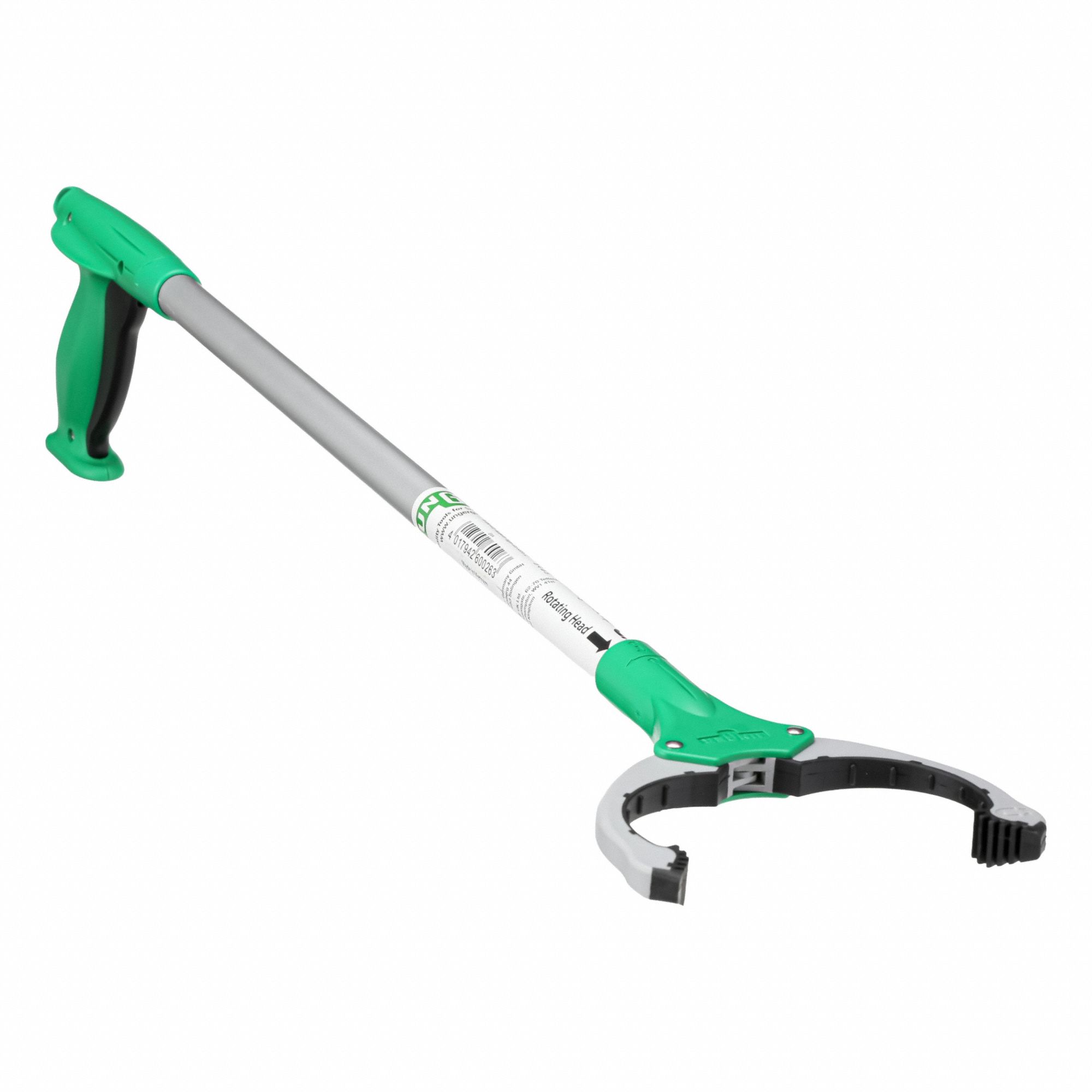 Trash Grabber: Trigger Handle, 32 3/4 in Lg