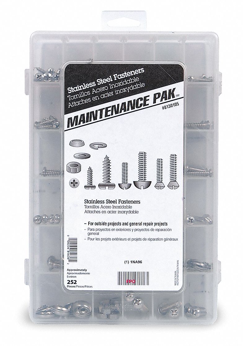 GRAINGER APPROVED Sheet Metal Screws, Machine Screws, Nuts and Washers