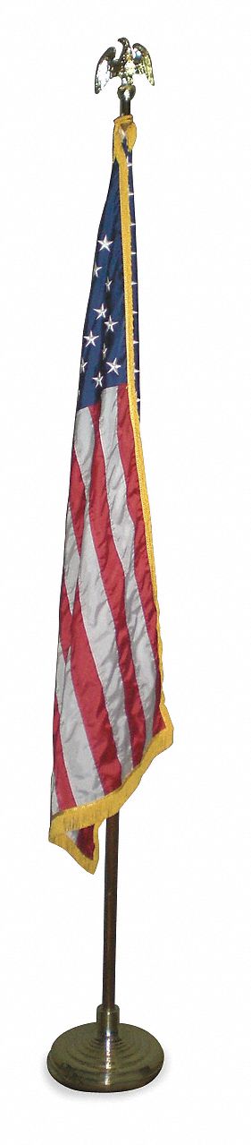 2NED8 - US Flag Set indoor 3x5 Ft