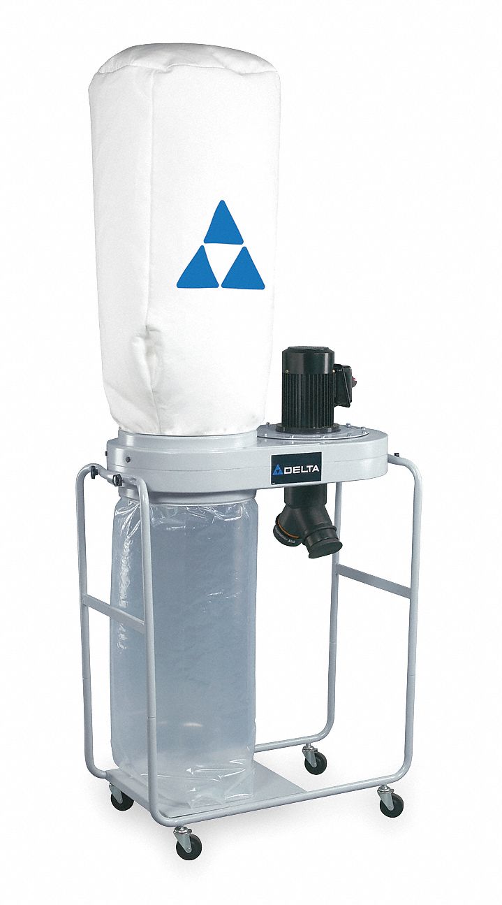 Dust Collector（集塵機） DELTA Dust Collector,1.5 hp,115/230v,1200 CFM - Grainger