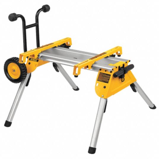 DEWALT Rolling Table Saw Stand Table Saw 33.5 in Lg