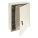KEY CONTROL CABINET, 330 KEY CAPACITY, SINGLE KEY LOCK, STEEL, BEIGE, 20 IN H, 16½ IN W