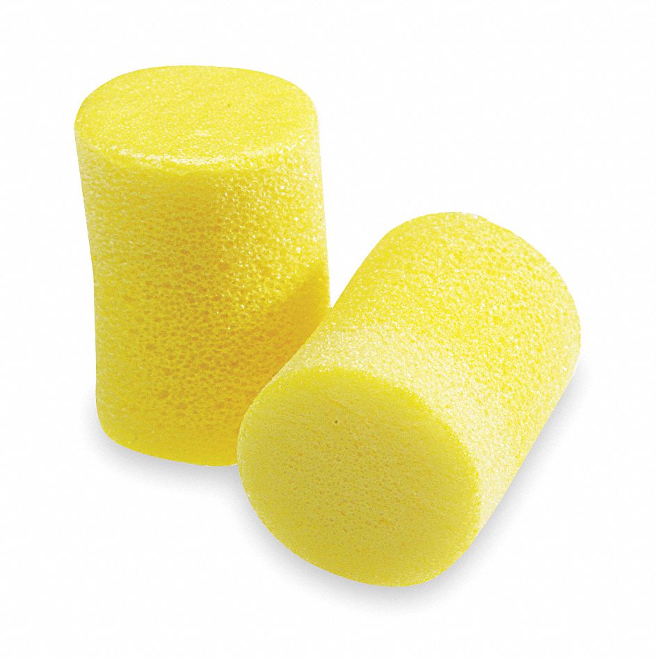 3M Ear Plugs, Uncorded, Cylinder, 29dB, PK500 2NFC53121080 Grainger