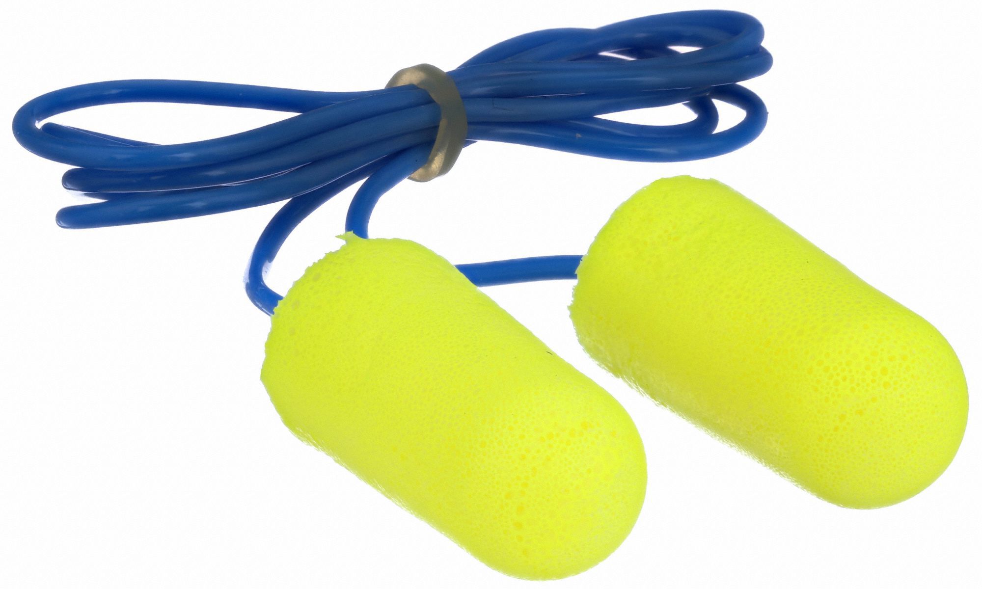 3M Bullet Ear Plugs, 32 dB Noise Reduction Rating NRR, Corded, M, Yellow, PK 200 2NFC811042