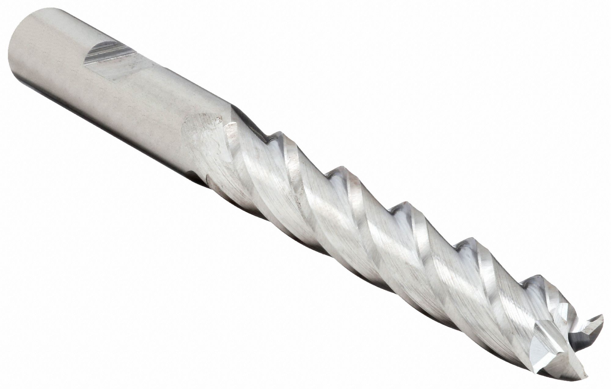 SQUARE END MILL, CENTRE CUTTING, 4 FLUTES, 11/32 IN MILLING DIAMETER, 1½ IN CUT