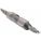 SQUARE END MILL, 2 FLUTES, 5/32 IN MILLING DIAMETER, 7/16 IN CUT, 3⅛ IN L, HSS