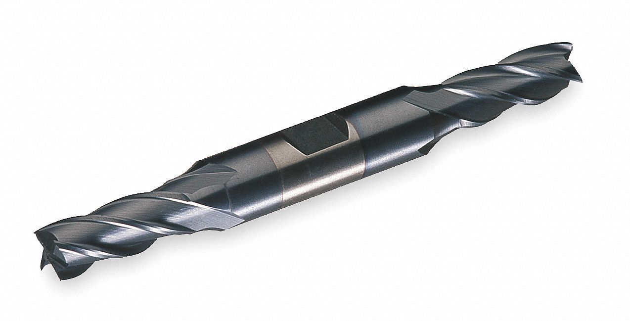 CLEVELAND Square End Mill, 3/4 in Milling Dia., Cobalt, TiCN 2NGF2