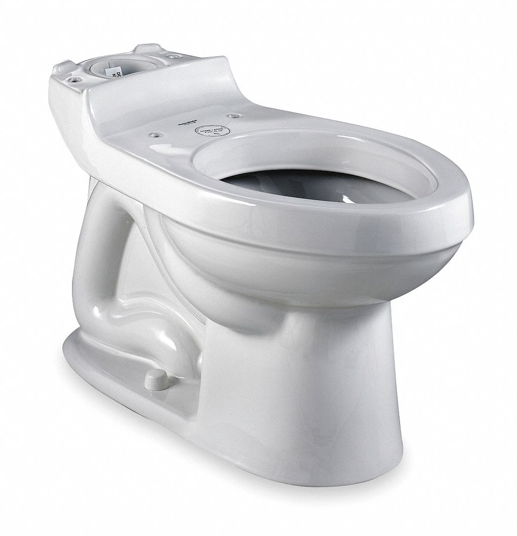 Toilet Bowl, 1.6 Gallons per Flush Grainger