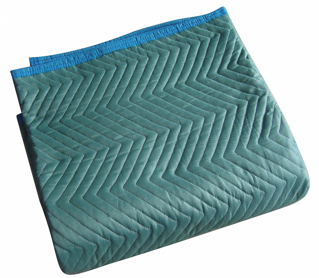 QUILTED MOVING BLANKET/PAD, 72 IN L, 80 IN W, GREEN, 5 POUND WT, 6 PK