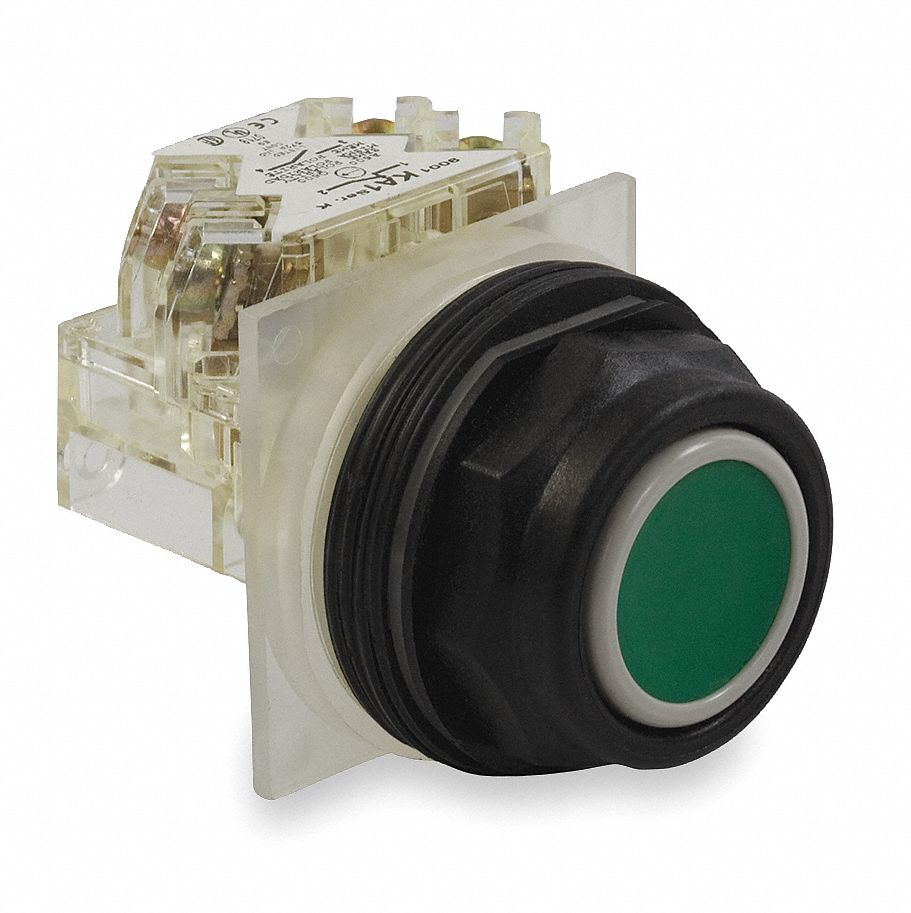 SCHNEIDER ELECTRIC, 30 mm Size, Momentary Push, NonIlluminated Push