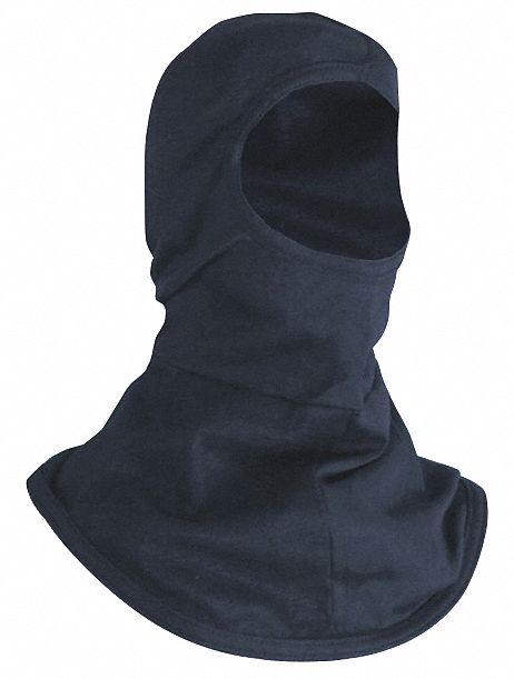 Balaclava - Fire (FR) and Arc Flash Resistant, Double Layer Hood and Bib,  AF Goggles Opening (PK 2 Hoods) - National Safety Apparel