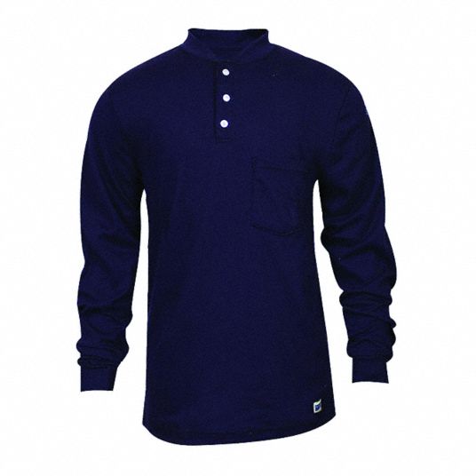 NATIONAL SAFETY APPAREL, 12 cal/sq cm ATPV, Men's, FlameResistant