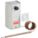 LINE VOLT MECHANICAL THERMOSTAT, -30 °  TO 90 ° F, STAINLESS STEEL, FIXED, 3 ° F, 120V/240V/277V AC