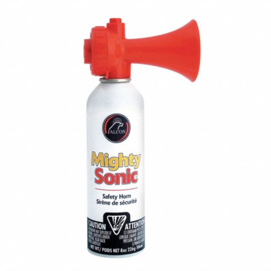 FALCON Warning Device Safety Horn, Plastic, 8 oz 2NNV6MSN Grainger