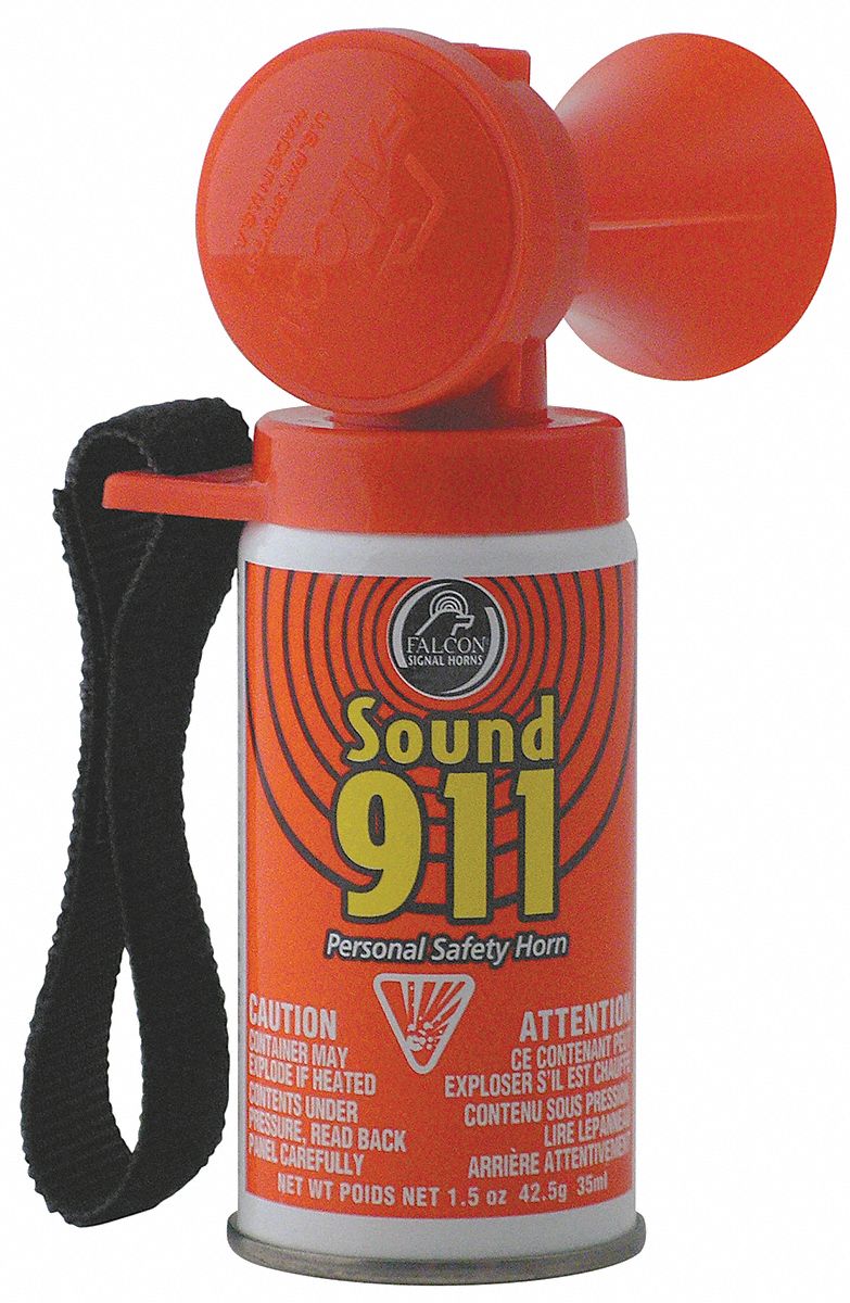 Personal Safety Horn,112dB 10 Ft. Grainger