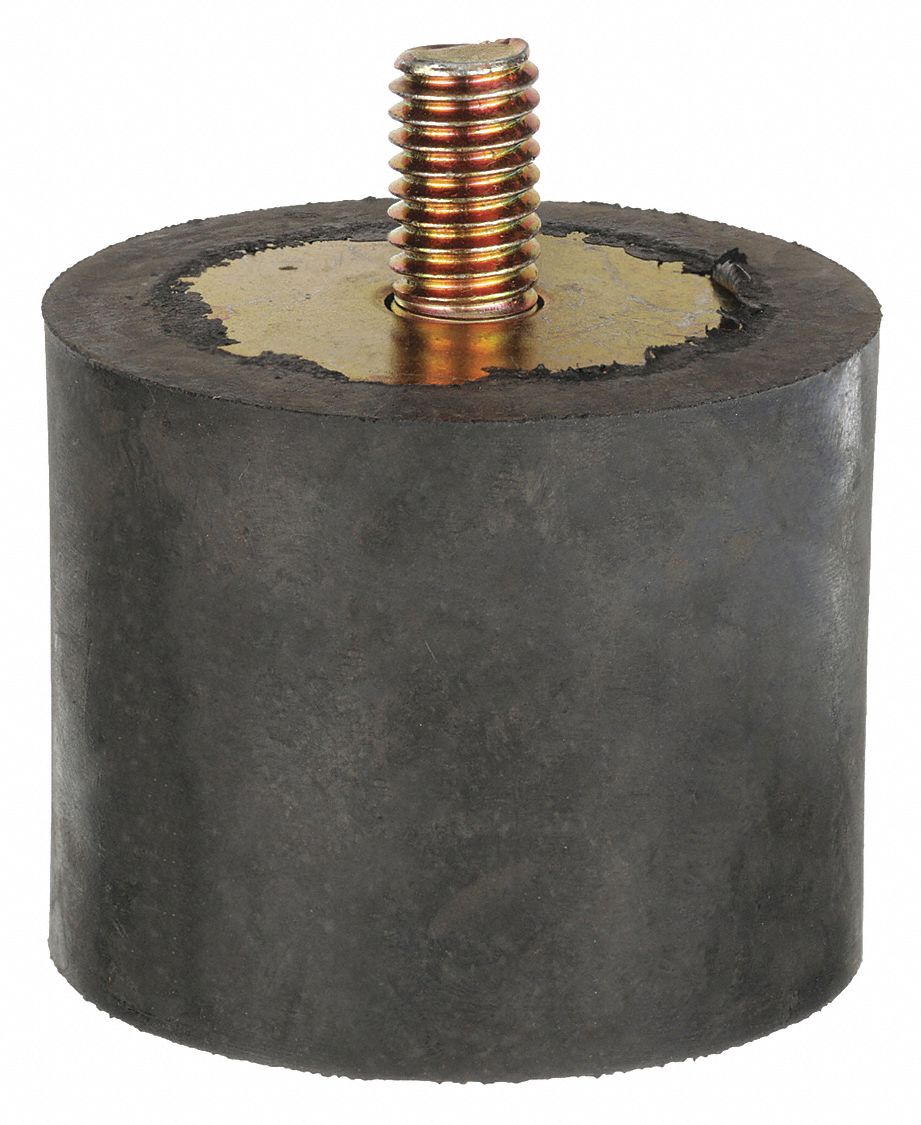 Tapped x Threaded, 3/8"16, Cylindrical Vibration Isolator 2NPF5