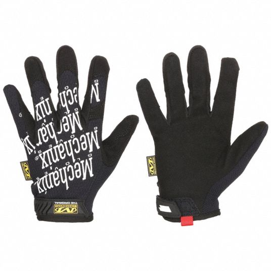 MECHANIX WEAR Mechanics Gloves: M ( 9 ), Mechanics Glove, Full Finger,  Synthetic Leather, 1 PR