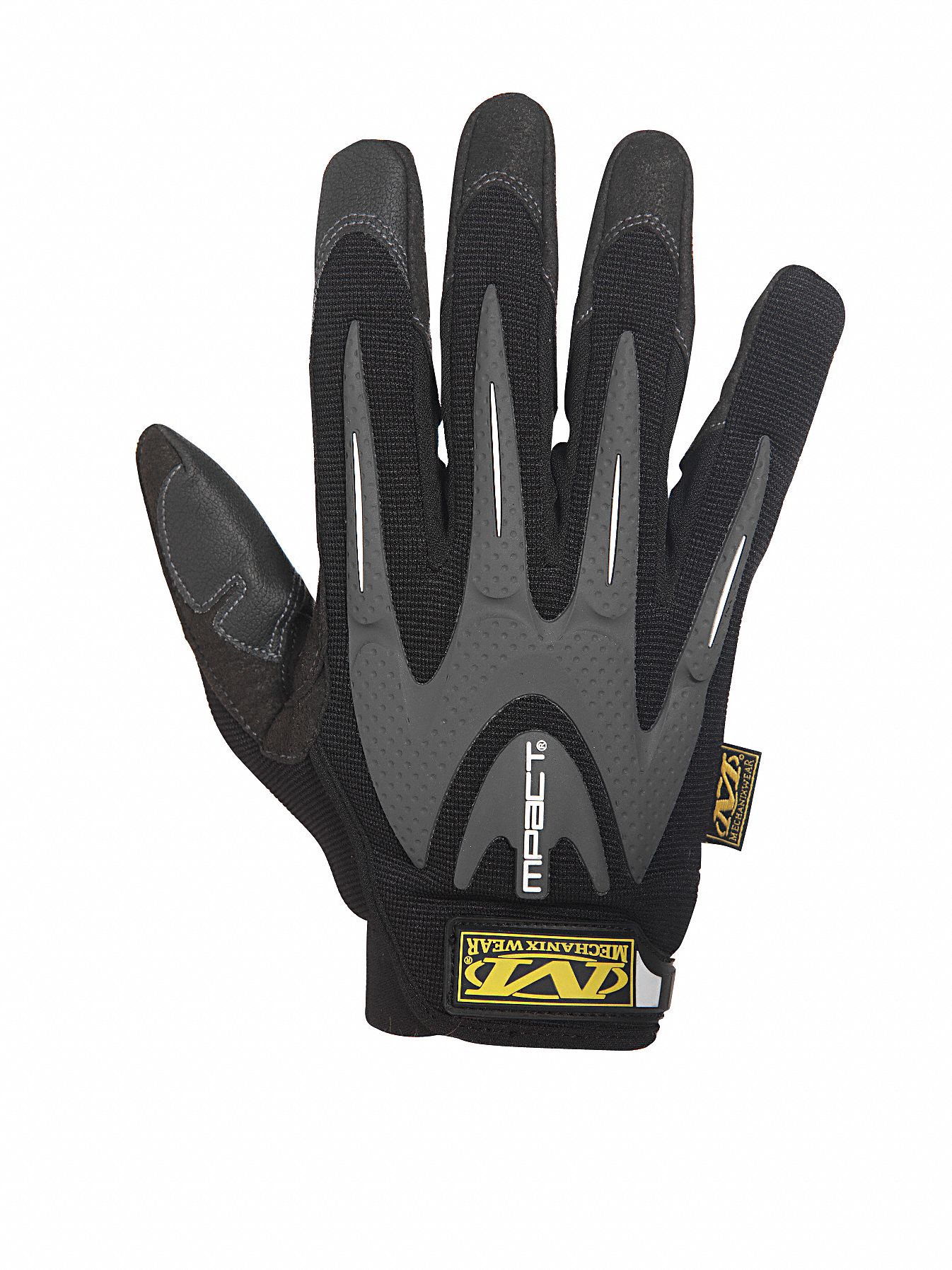 AntiVibration Gloves,L,Black,PR Grainger