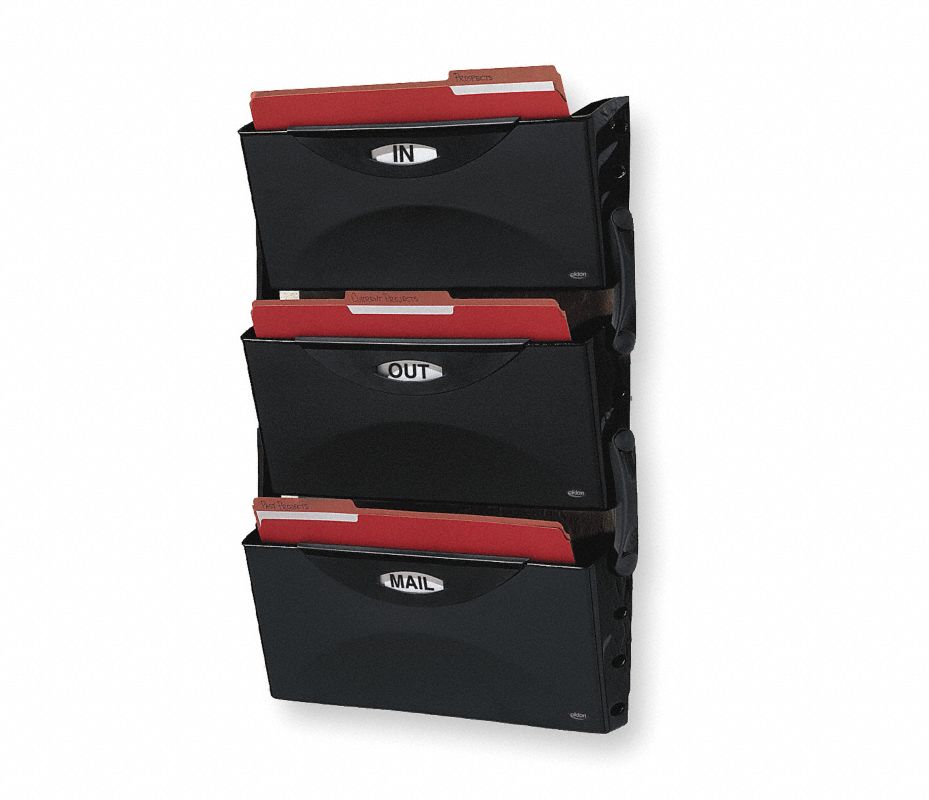 RUBBERMAID COMMERCIAL PRODUCTS Archivo para Pared, Ancho 16-7/16 pulg