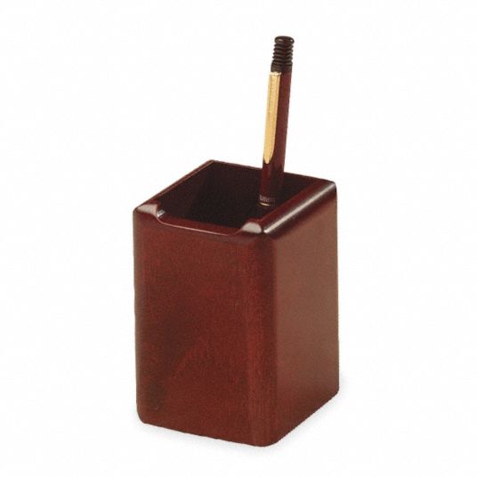 ROLODEX, 1 Compartments, Wood, Pencil Holder - 2NRH4|23380 - Grainger