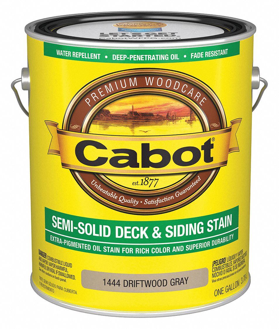 CABOT, Wood Stain, Exterior, Wood Stain - 2NTD6|140.0001444.007 - Grainger