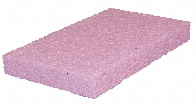 SPONGE,6 IN L,PINK,PK2