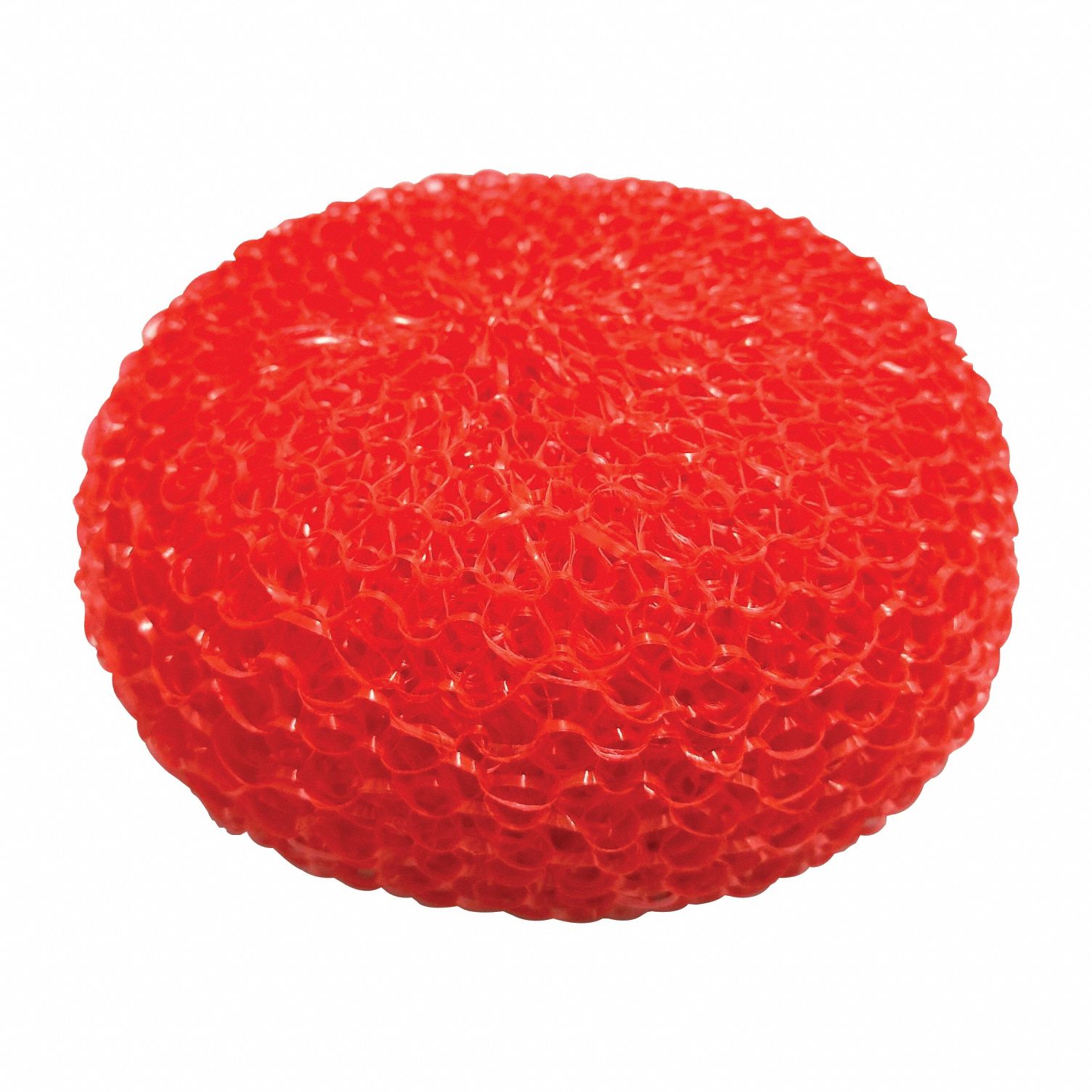 SCRUBBER,4 IN L,RED,PK4