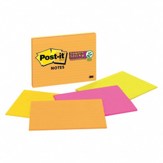 Post-it Notes Pastel Collection, 4 Pads/Pack