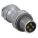 PIN AND SLEEVE PLUG, 30 A, 250V DC/600V AC, STYLE 1 GROUNDING, CSA CERTIFICATIONS/UL LISTED