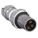 PIN AND SLEEVE PLUG, 100 A, 250V DC/600V AC, STYLE 2 GROUNDING, CSA CERTIFICATIONS/UL LISTED