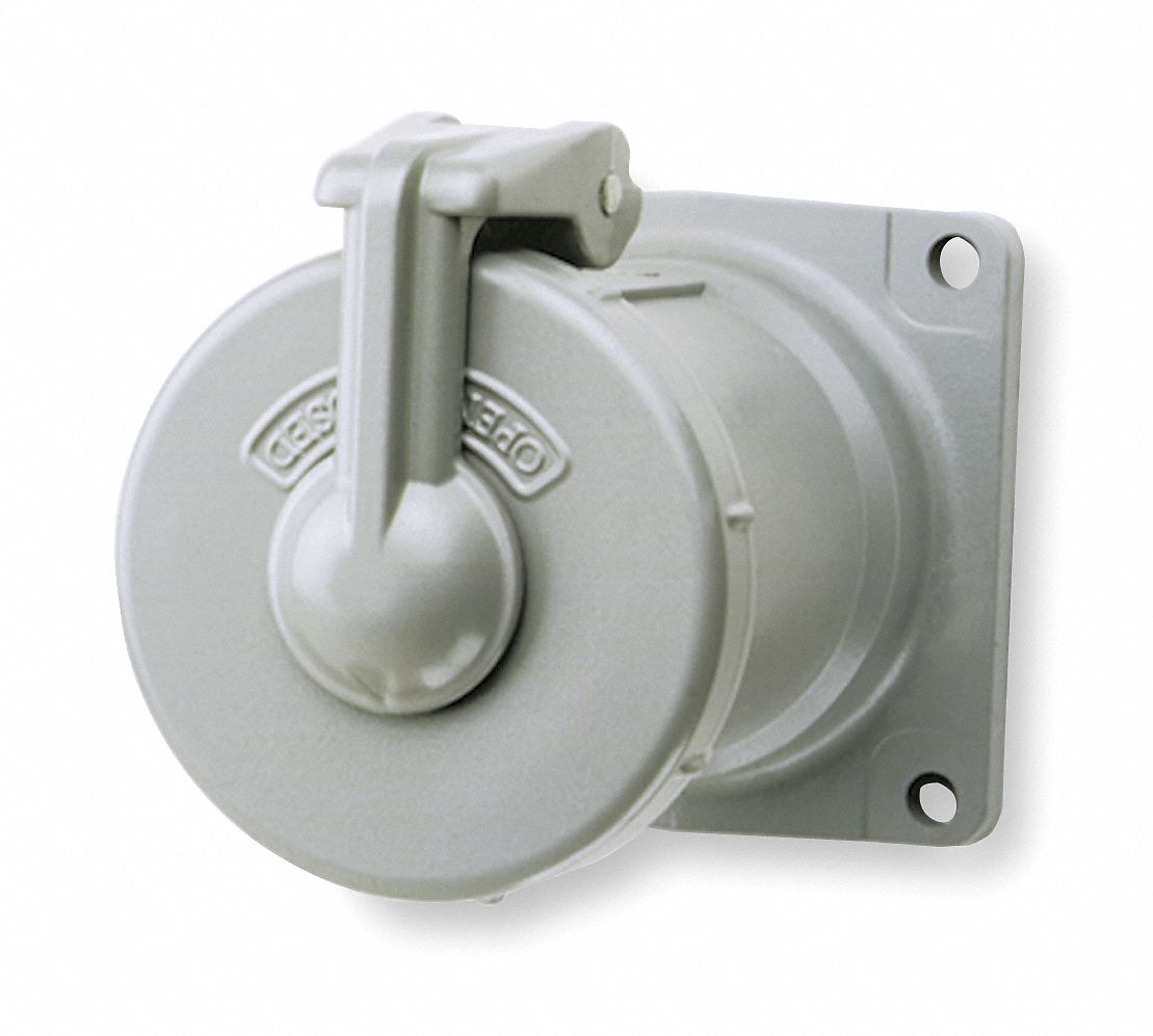PRISE COURANT 100AMP 600VLT 2PL 3WR