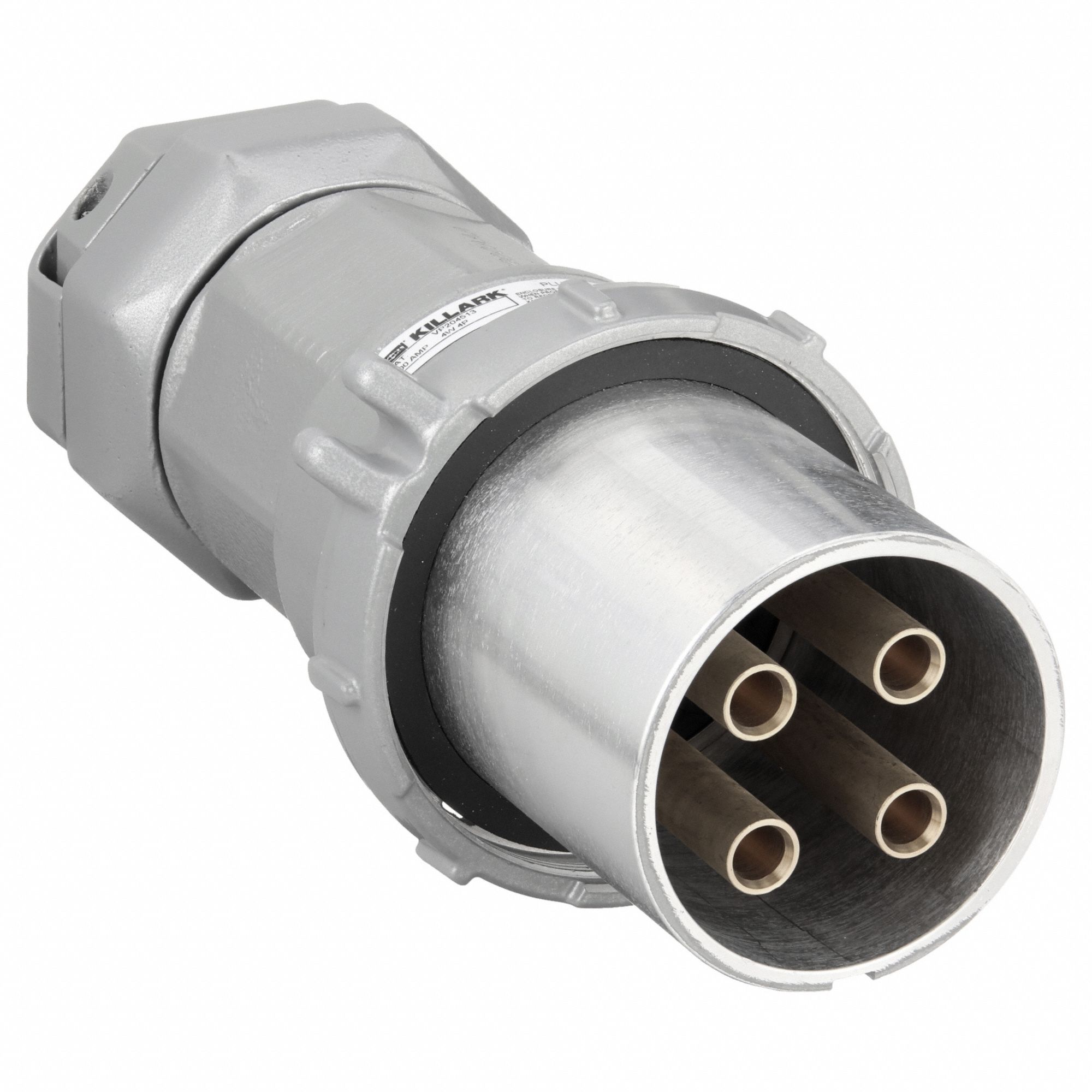 PIN AND SLEEVE PLUG, 200 A, 250V DC/600V AC, STYLE 1 GROUNDING, CSA CERTIFICATIONS/UL LISTED