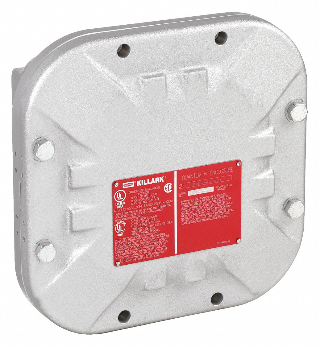 HUBBELL KILLARK, Junction Box, 14 in Nominal Ht, Hazardous Location
