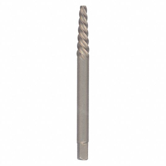 BOSCH, Spiral Flute Screw Extractor, 7/64 in Drill Size, Screw