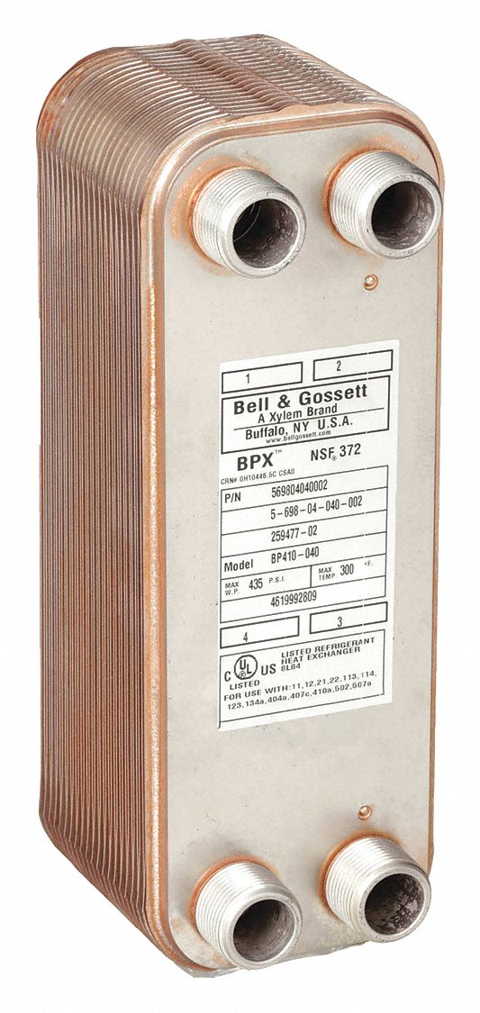 その他 pel 700,000 BtuH Water / 76,350 BtuH Oil, 50 gpm, Heat Exchanger