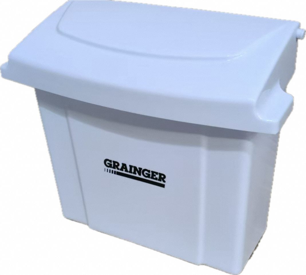 Sanitary Napkin Receptacle, Standard Receptacles Polypropylene