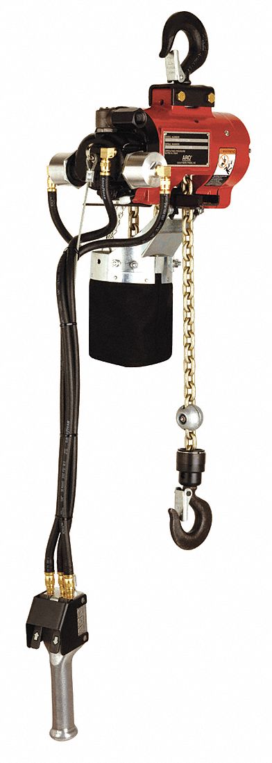 Air Chain Hoist, 550 lb. Cap., 10 ft. Lift