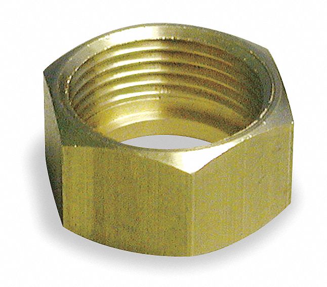 Tail Piece Nut Brass