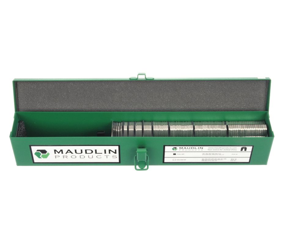 MAUDLIN PRODUCTS Surtido de Calzas Ranuradas con PestañaAcero ...