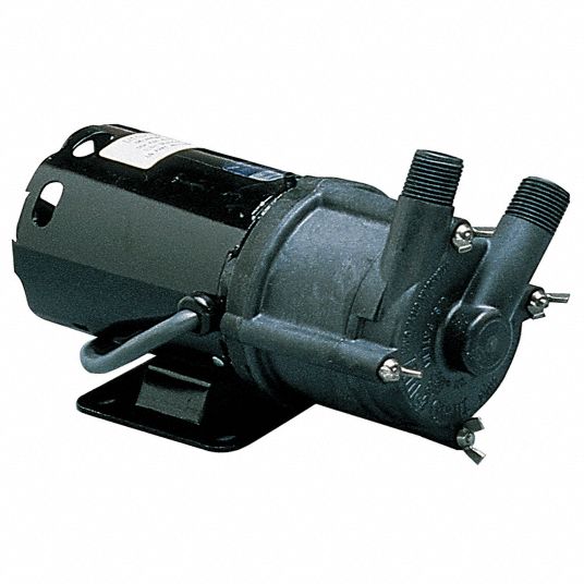 LITTLE GIANT 1/25 hp HP PPS 115V Magnetic Drive Pump, 16.2 ft - 2P039|3-MD-MT-HC - Grainger