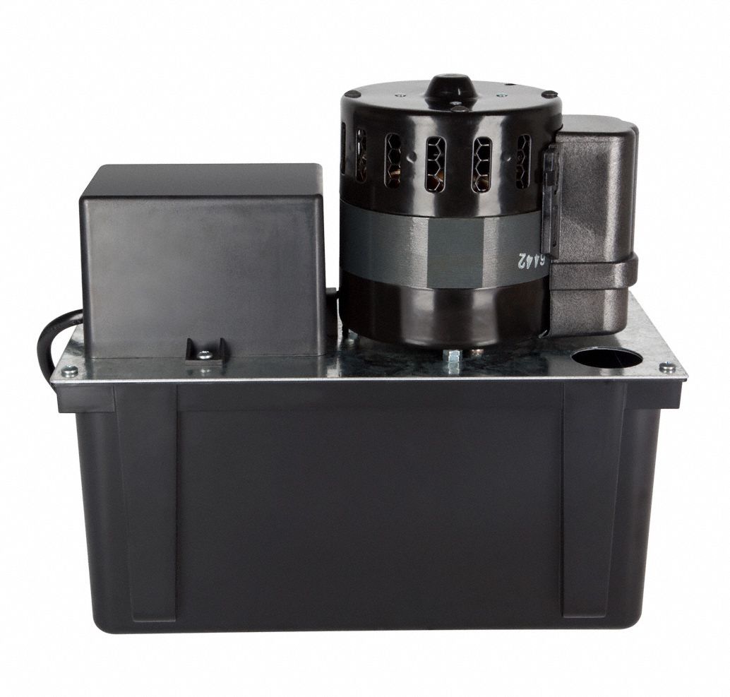 LITTLE GIANT 1/5 hp HP Condensate Removal Pump, Large Reservoir, 120V