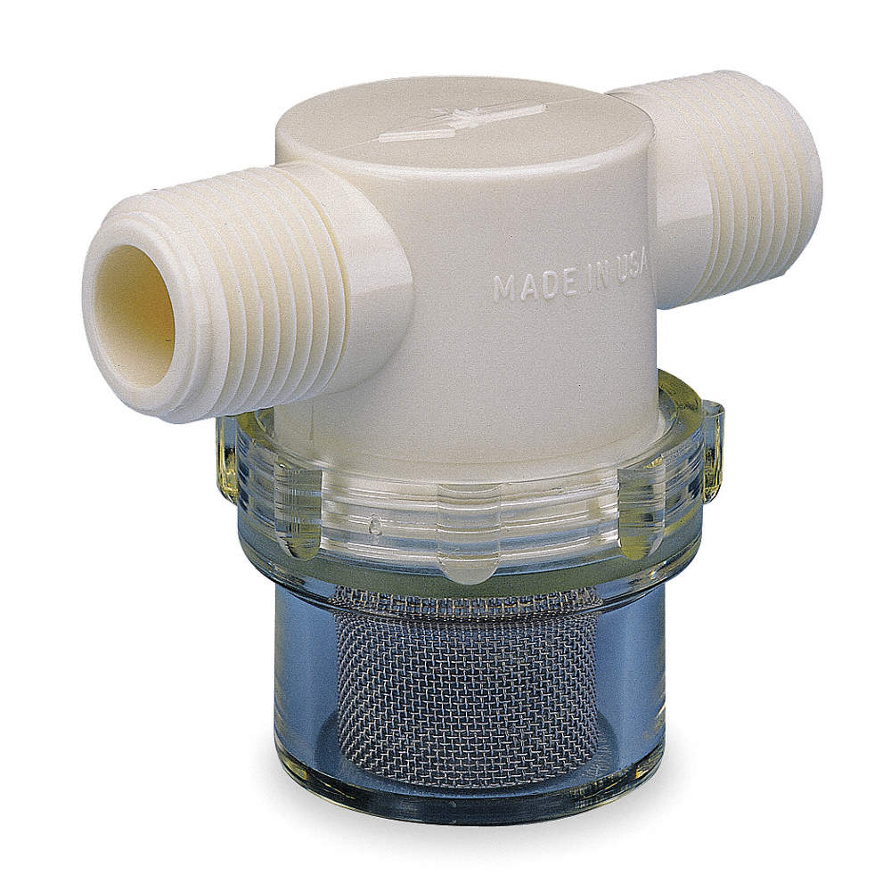 1//2 Hose Barb In-Line Strainer with 50 mesh stainless steel filter screen