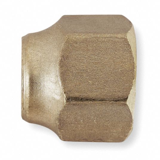 PARKER Short Nut, Flare Connection Type, 1/4 in Tube Size, 10PK 2P15514FSX4 Grainger