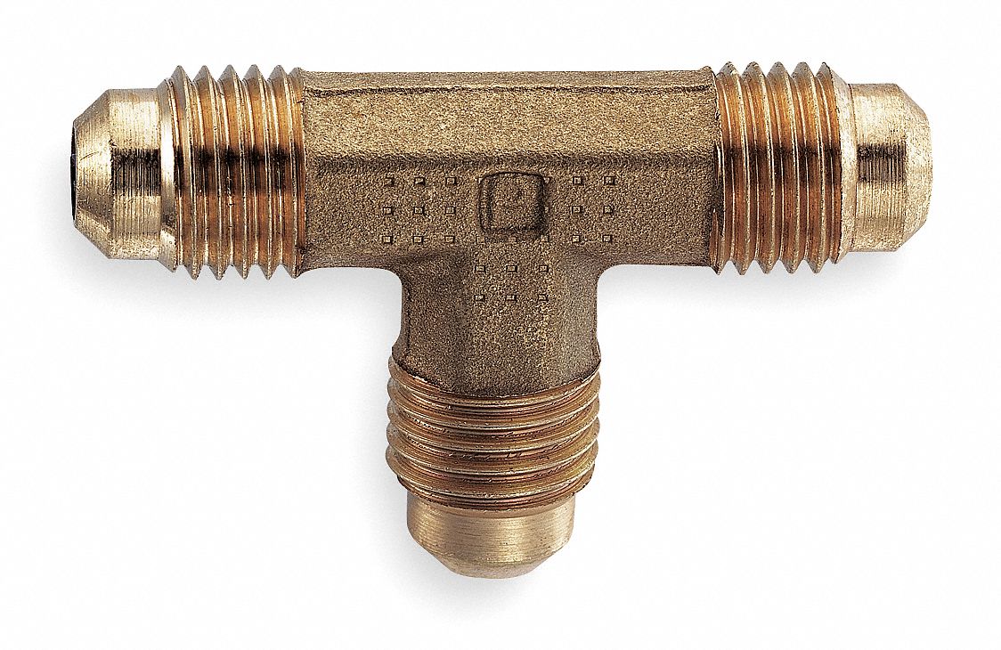 union tee tube 10pk flare connection type grainger close