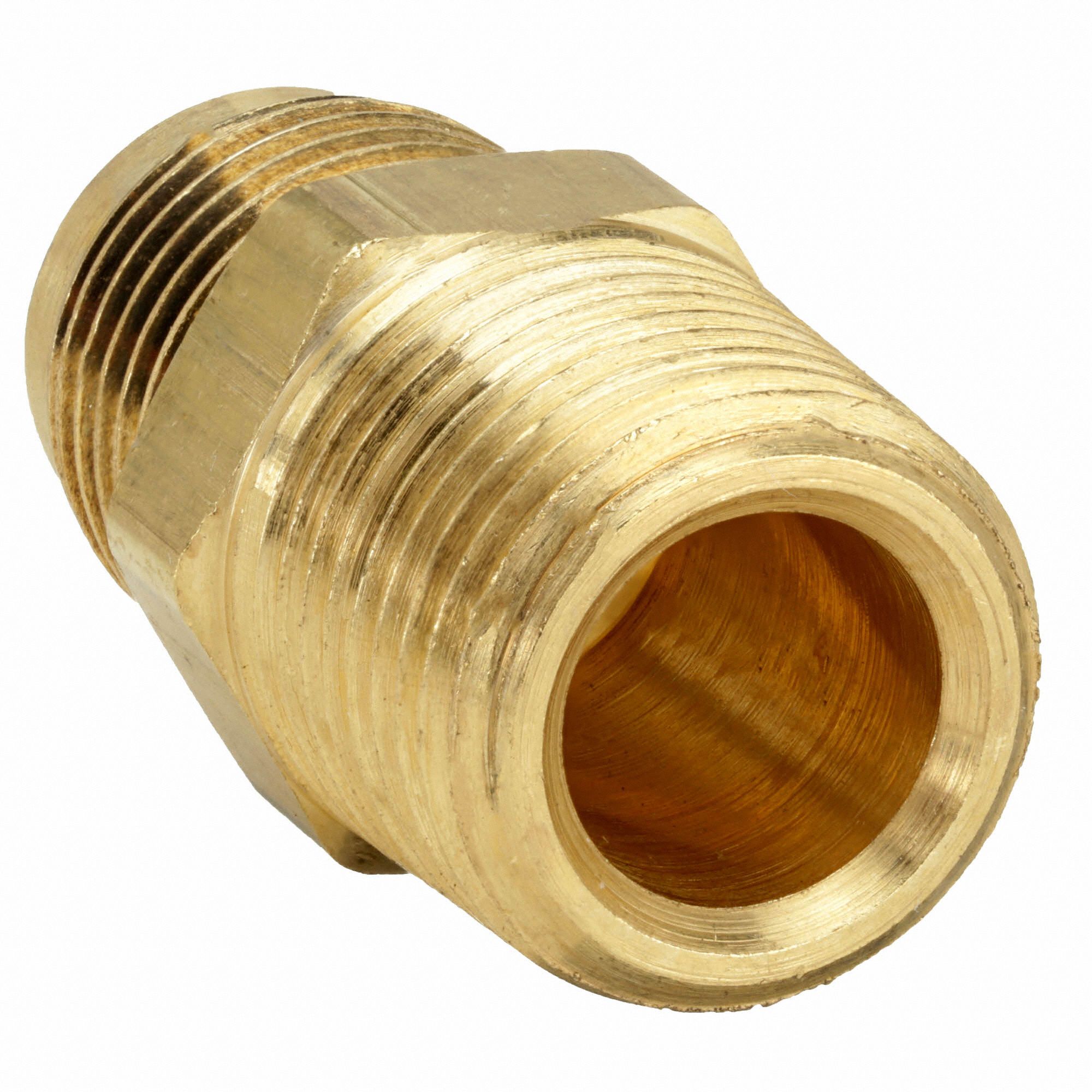 PARKER Male Connector, Flare x MNPT Connection Type, 3/8 in Tube Size ...