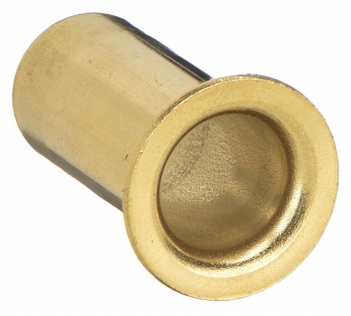 INSERT: BRASS, COMPRESSION, FOR ⅜ IN TUBE OUTSIDE DIAMETER