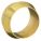SLEEVE: BRASS, COMPRESSION, FOR ¼ IN TUBE OD, ALUMINUM/COPPER/THERMOPLASTIC