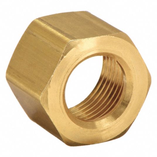 Brass, Compression, Nut - 2P215|61C-4 - Grainger