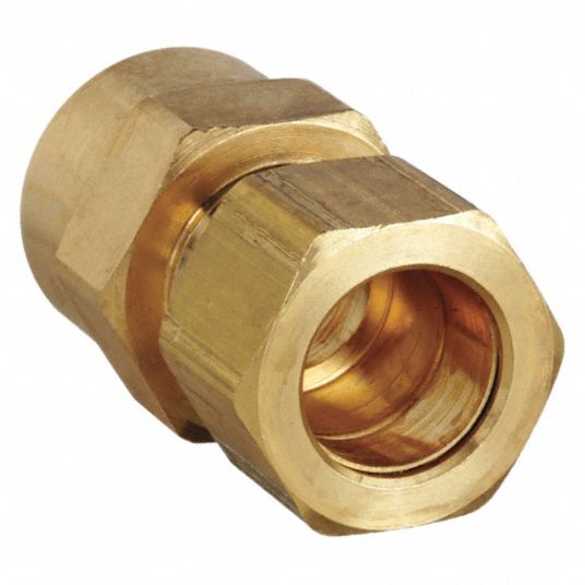 1/4 inch,3/4 inch Brass,Copper Brass Compression Fitting Female